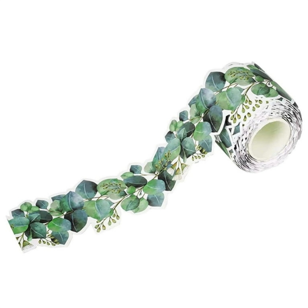 Eucalyptus Die-Cut Border Trim , 49ft, 2 Pk